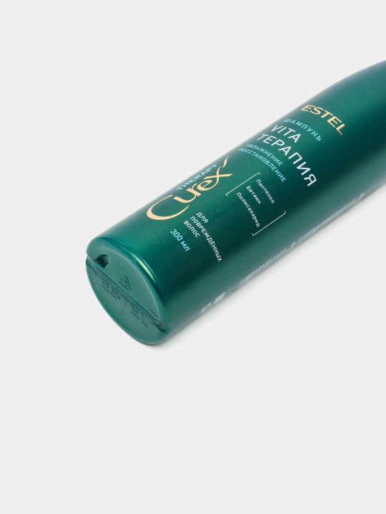 Vita terapiyasi" shampuni Estel Curex Therapy, shikastlangan sochlar uchun, 300 ml