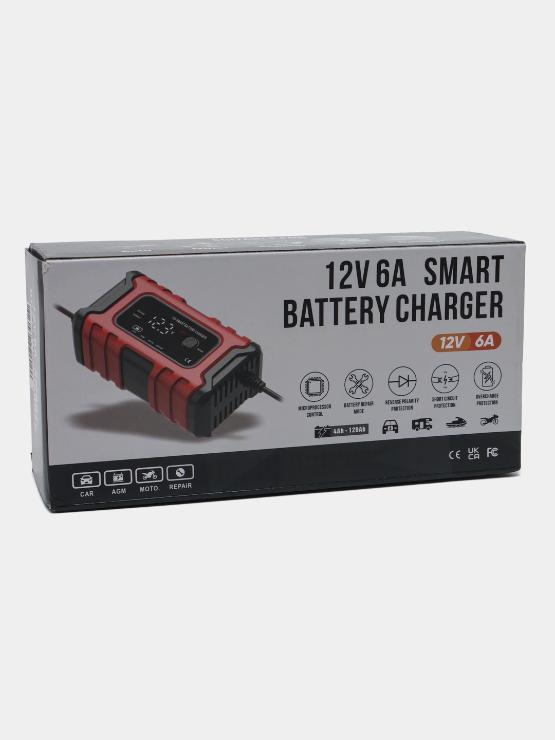 Автомобильное зарядное устройство, зарядка для АКБ, автомобильный ...