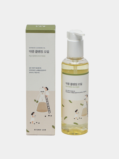 Round lab soybean cleansing oil