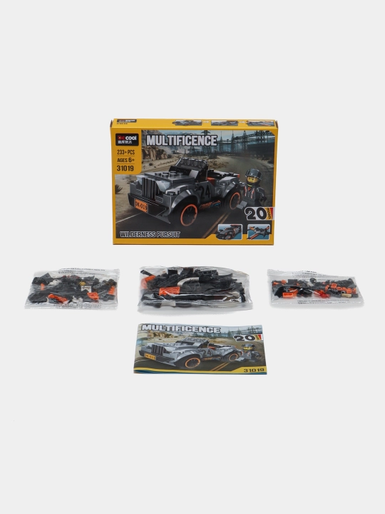 Конструктор Decool 20 в 1 Внедорожник Jeep 233 детали Lego совместимый 6+