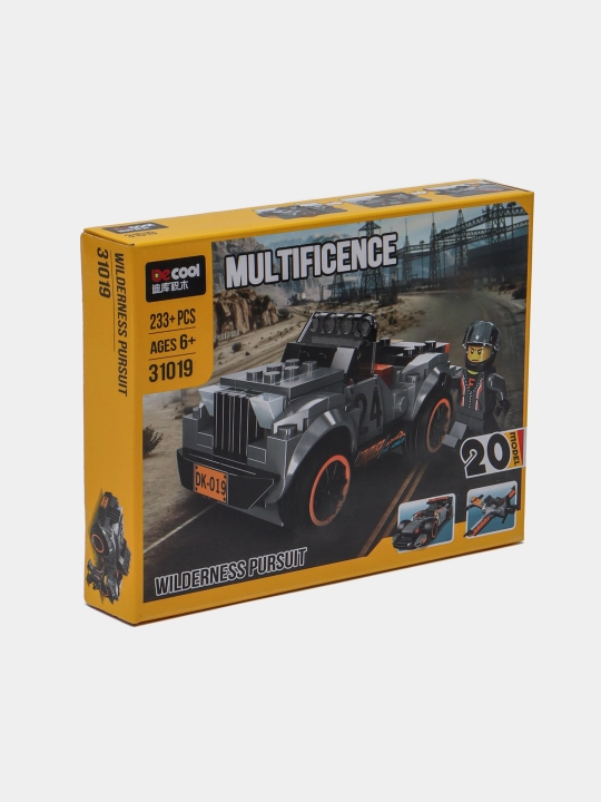 Конструктор Decool 20 в 1 Внедорожник Jeep 233 детали Lego совместимый 6+