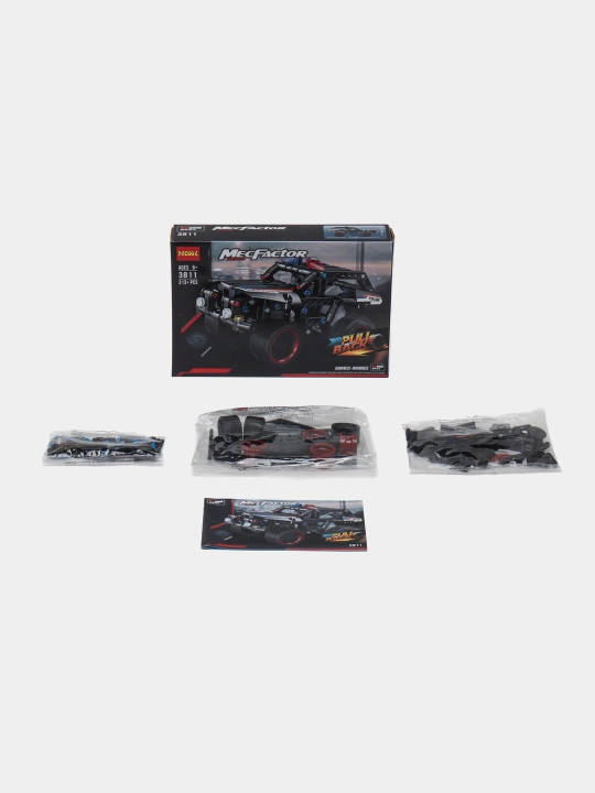 Конструктор MecFactor Decool 3811 "Полицейский джип"  213 деталей, код. 03455