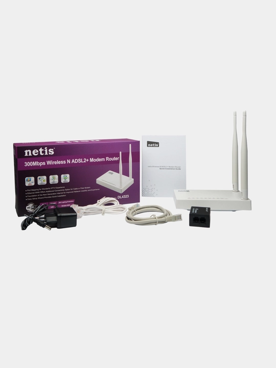Роутер ADSL для домашней линии NETIS 4323