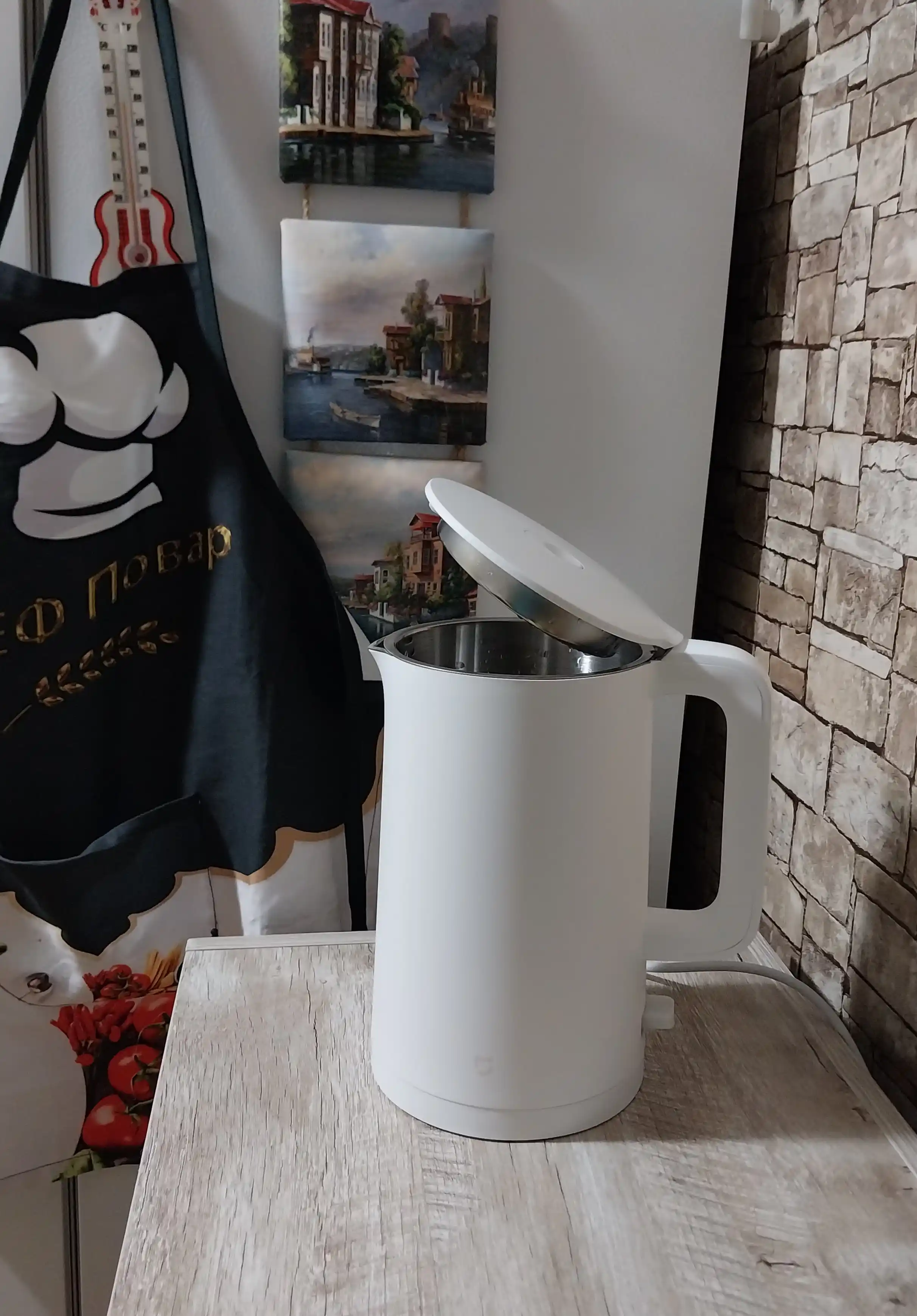 Электрический чайник из нержавеющей стали Xiaomi Electric Kettle, объемом 1.5 литра