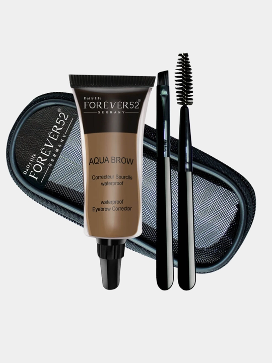 Qosh uchun suvga chidamli korrektor ten Aqua brow waterproof eyebrow Forever52, 10 ml