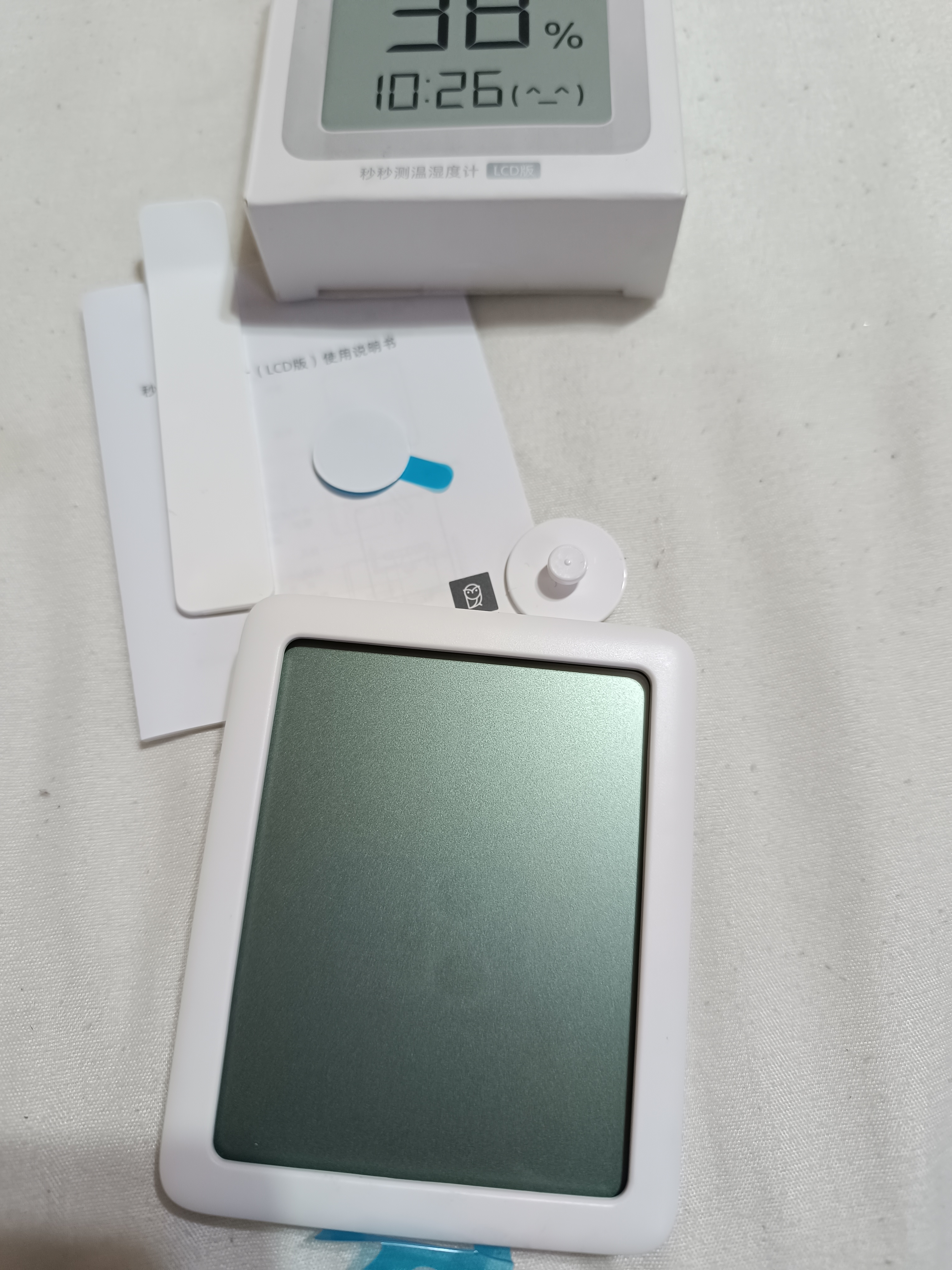 Термометр, умный датчик температуры и влажности, метеостанция с часами Xiaomi
