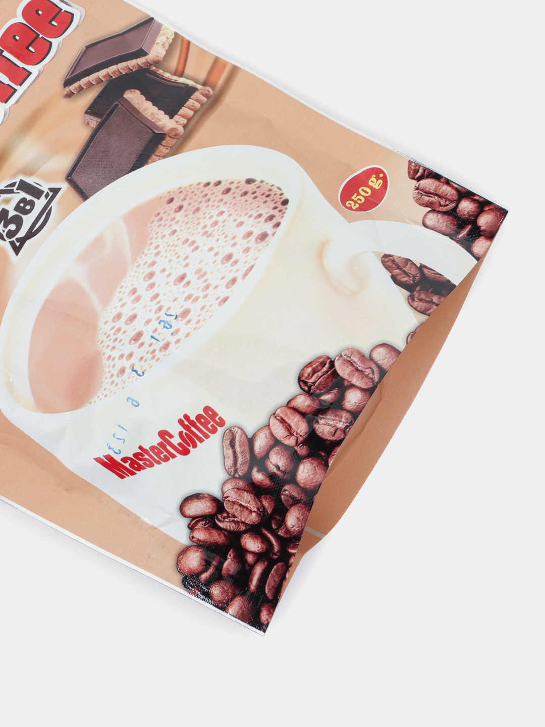 Кофе растворимый MasterCoffe, 3 в 1, 250 г