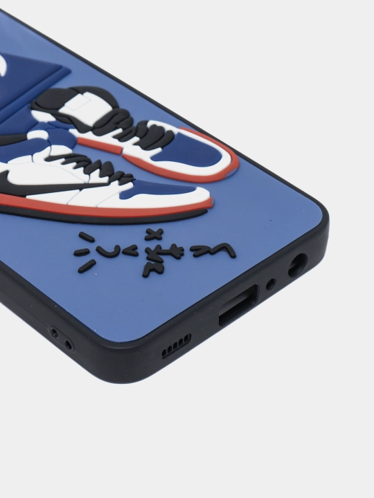 Силиконовый 3D чехол для смартфона Samsung A12, 13, 14, 22, 23, 24, 32, 33, 34, 52, 53, 54, 72, 73, 04E