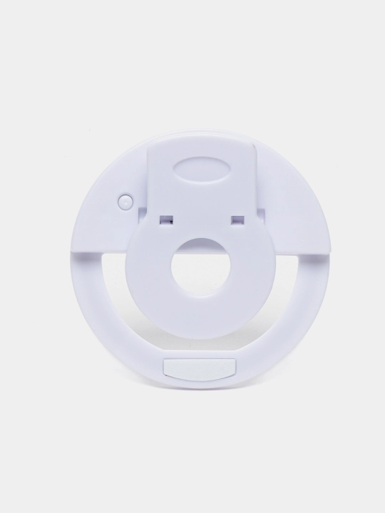 Smartfon uchun halqali selfi chiroq LED uzuk, svetadiodli chiroq