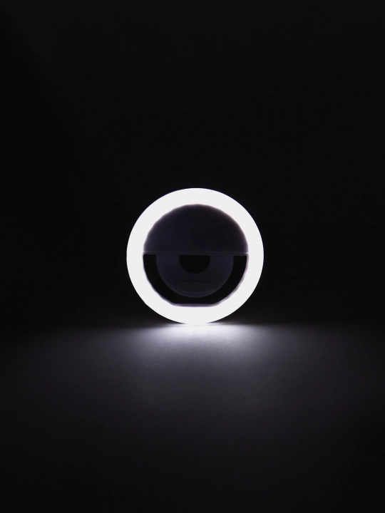 Smartfon uchun halqali selfi chiroq LED uzuk, svetadiodli chiroq