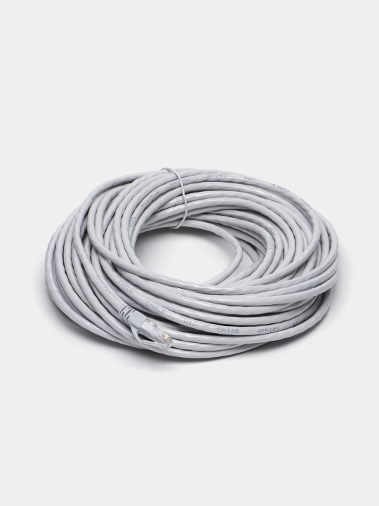 Internet kabeli LAN (Ethernet) CAT6E RJ45 tarmoq kabeli kompyuter, noutbuk va router uchun