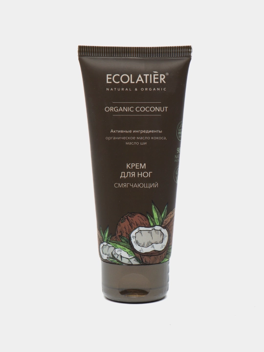 Крем для ног смягчающий серия Organic Coconut, 100 мл