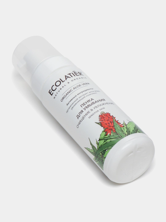 Пенка для умывания Серия ORGANIC ALOE VERA, 150 мл
