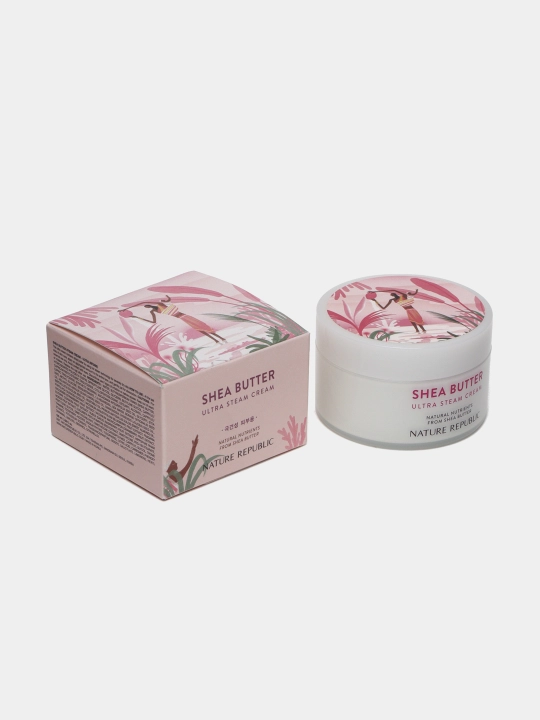 Паровой крем с маслом ши Nature Republic Shea Butter Steam Cream, 100 мл