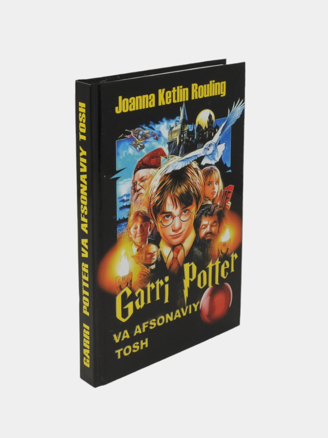 Garri Potter kitoblari to'plami, Joann Rouling, rus va o'zbek tilidani ...