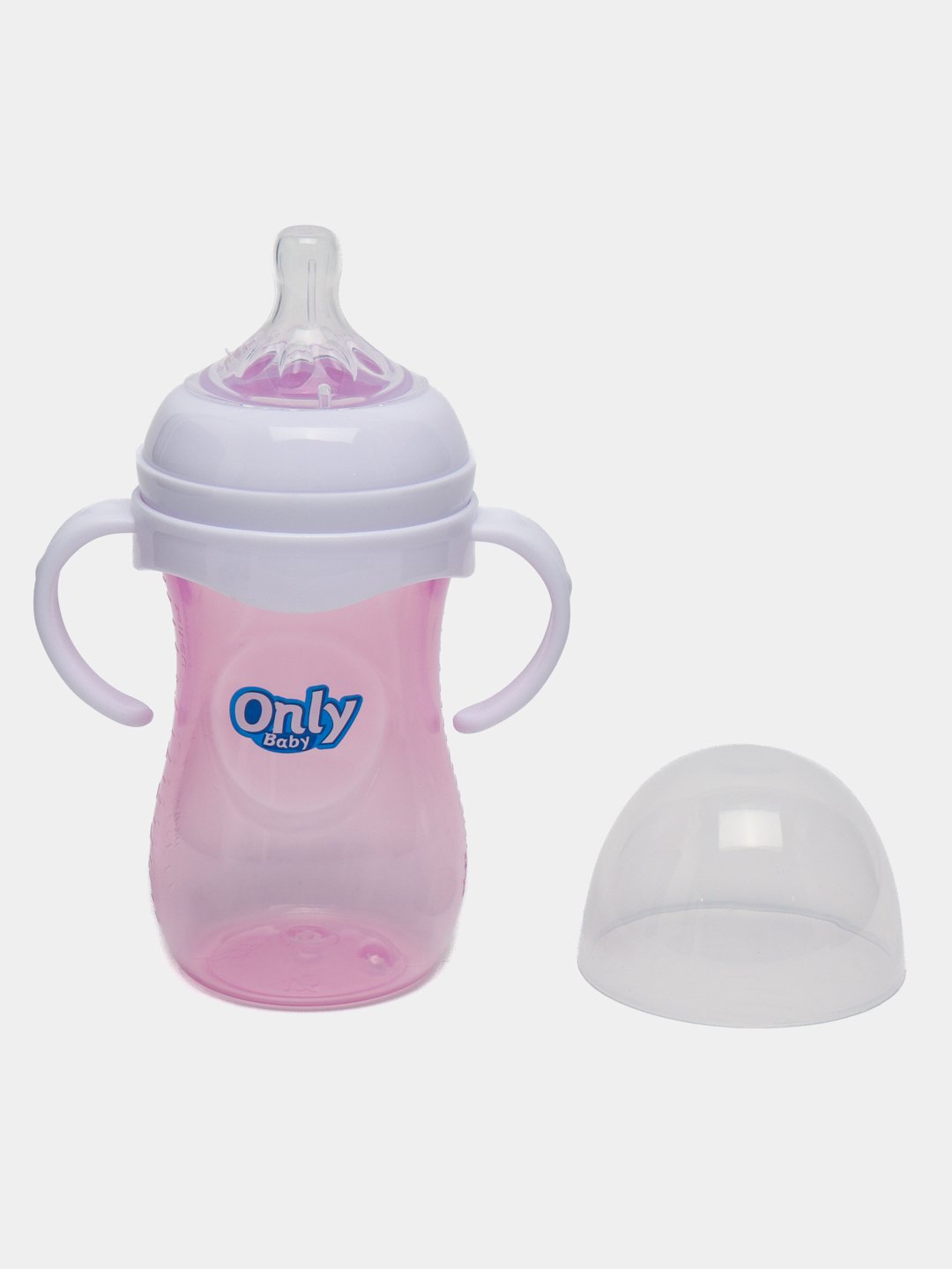 Biberon en plastique pour enfants avec poignées pour l'alimentation et l'eau Only Baby, 260 ml, photo Babyland