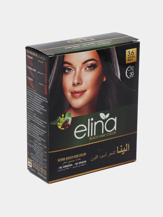 Хна для волос Elina BL, 6 шт