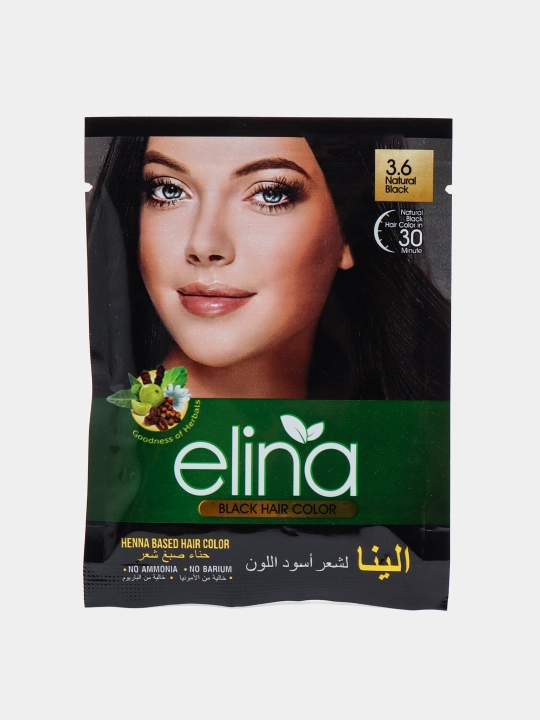 Хна для волос Elina BL, 6 шт