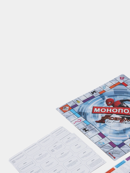 Подарочный набор для игры "Монополия", планшет и коллекционные карточки "Pokemon" и "Naruto"
