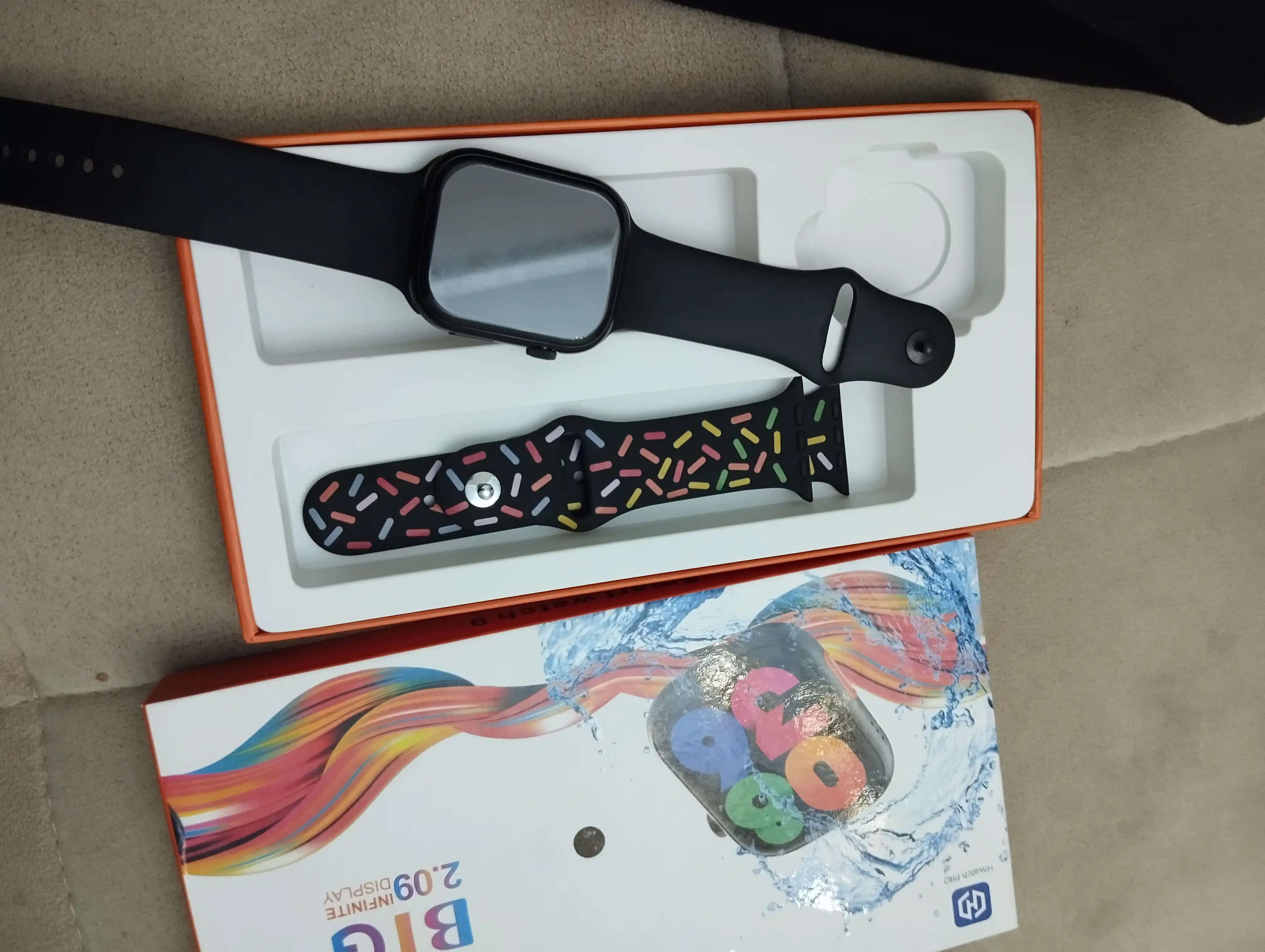 Умные часы Smart Watch 9, для Android и iOS, T20 pro max, с двойным ремешком