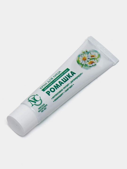 Quruq va muammoli yuz terisi uchun krem, Neva Kosmetikasi, moychechak, 40 ml