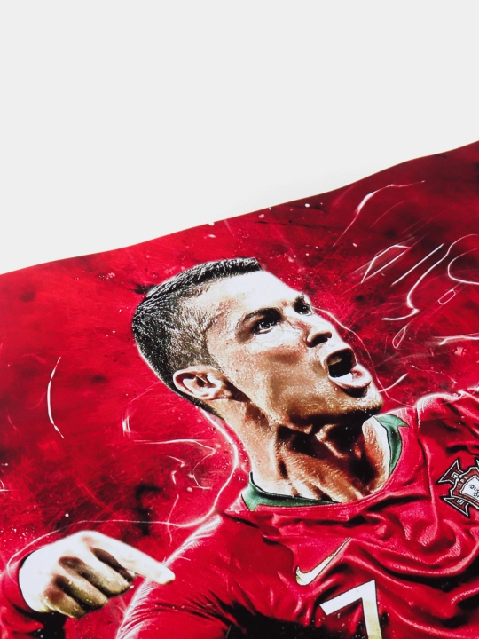 Devor afishasi, futbol ichki katta plakatlar A3, Ronaldo, Messi