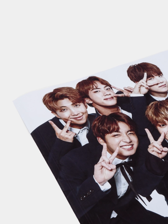 Постер с K-POP группой BTS, А3