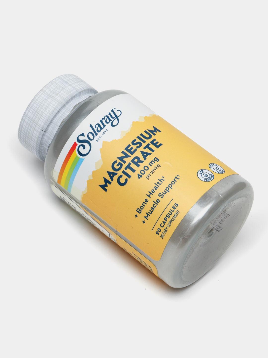 Магний цитрат Solaray Magnesium Citrate 400 mg, 90 капсул купить по ...