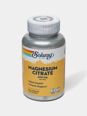 Магний цитрат Solaray Magnesium Citrate 400 mg, 90 капсул купить по ...