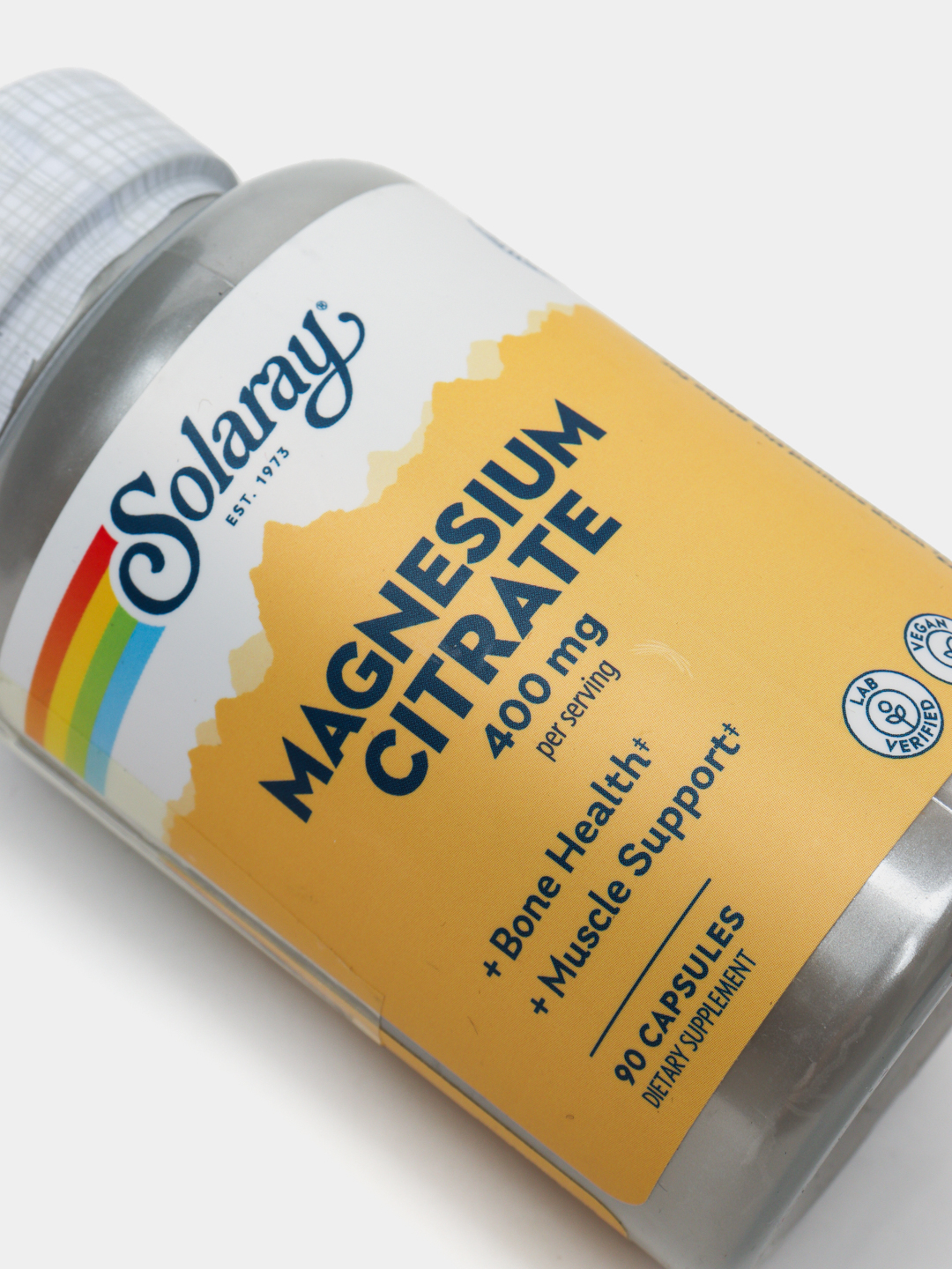 Магний цитрат Solaray Magnesium Citrate 400 mg, 90 капсул купить по ...