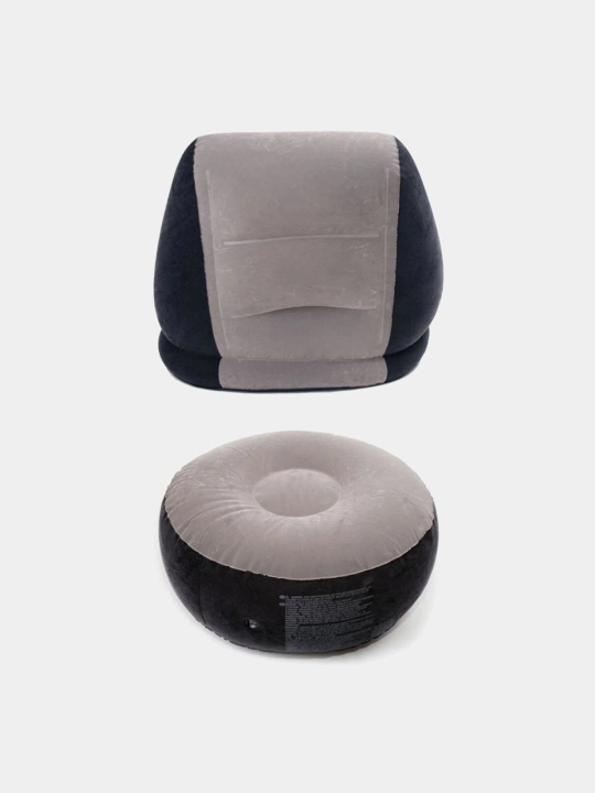 Shishiriladigan kreslo bilan stul 68564, flok, 102 * 137 * 79 sm / 64 * 28 sm