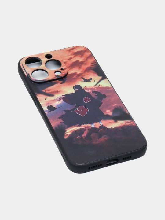 Чехол для смартфона iPhone XR, XS, 11, 12, 13, 14, 15, Pro, Max, cиликоновый, аниме Наруто