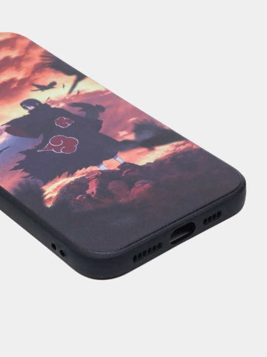 Чехол для смартфона iPhone XR, XS, 11, 12, 13, 14, 15, Pro, Max, cиликоновый, аниме Наруто