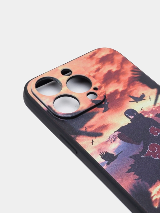 Чехол для смартфона iPhone XR, XS, 11, 12, 13, 14, 15, Pro, Max, cиликоновый, аниме Наруто