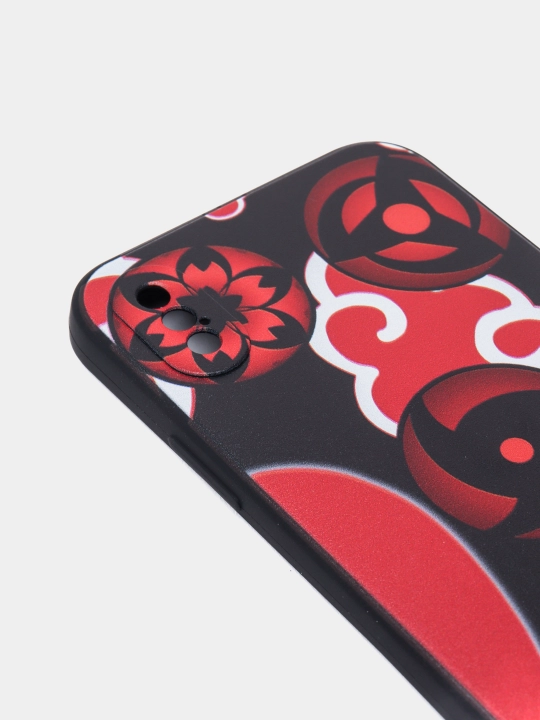 Чехол для смартфона iPhone XR, XS, 11, 12, 13, 14, 15, Pro, Max, cиликоновый, аниме Наруто