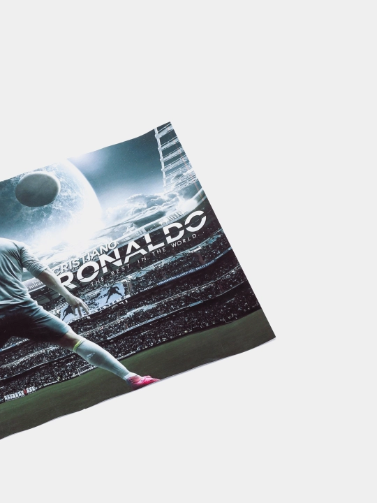 Devor afishasi, futbol ichki katta plakatlar A3, Ronaldo, Messi