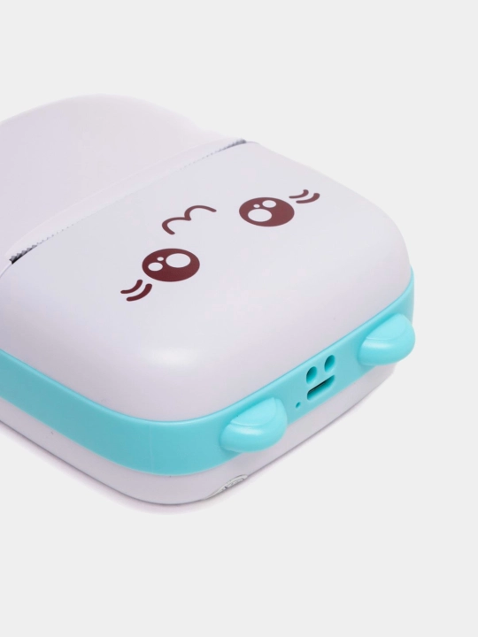 Simsiz mini termoprinter, telefon uchun, bolalar uchun, Bluetooth bilan