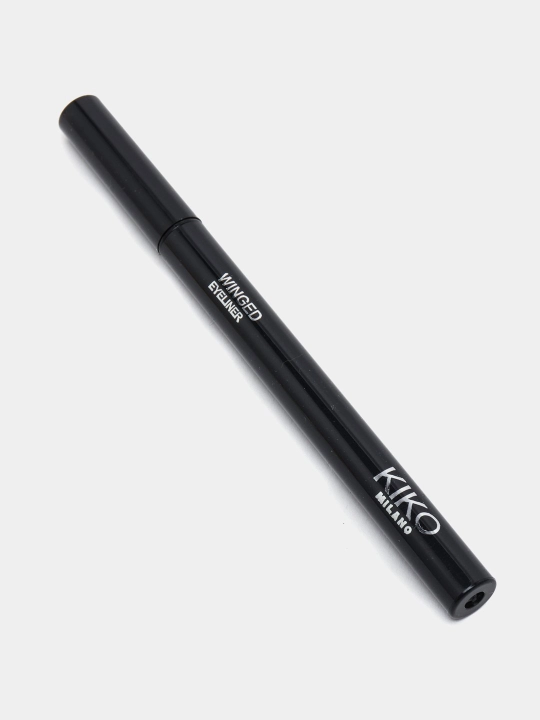 Подводка для глаз Kiko - фломастер, черный, водостойкий