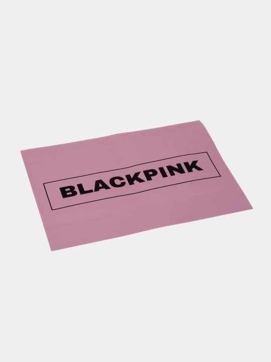 Pop guruhi bilan plakat Black pink, musiqiy guruh Black pink, A3