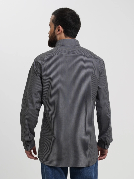 Рубашка мужская Trussardi Jeans l Tr1903, хлопок, с длинным рукавом, классическая