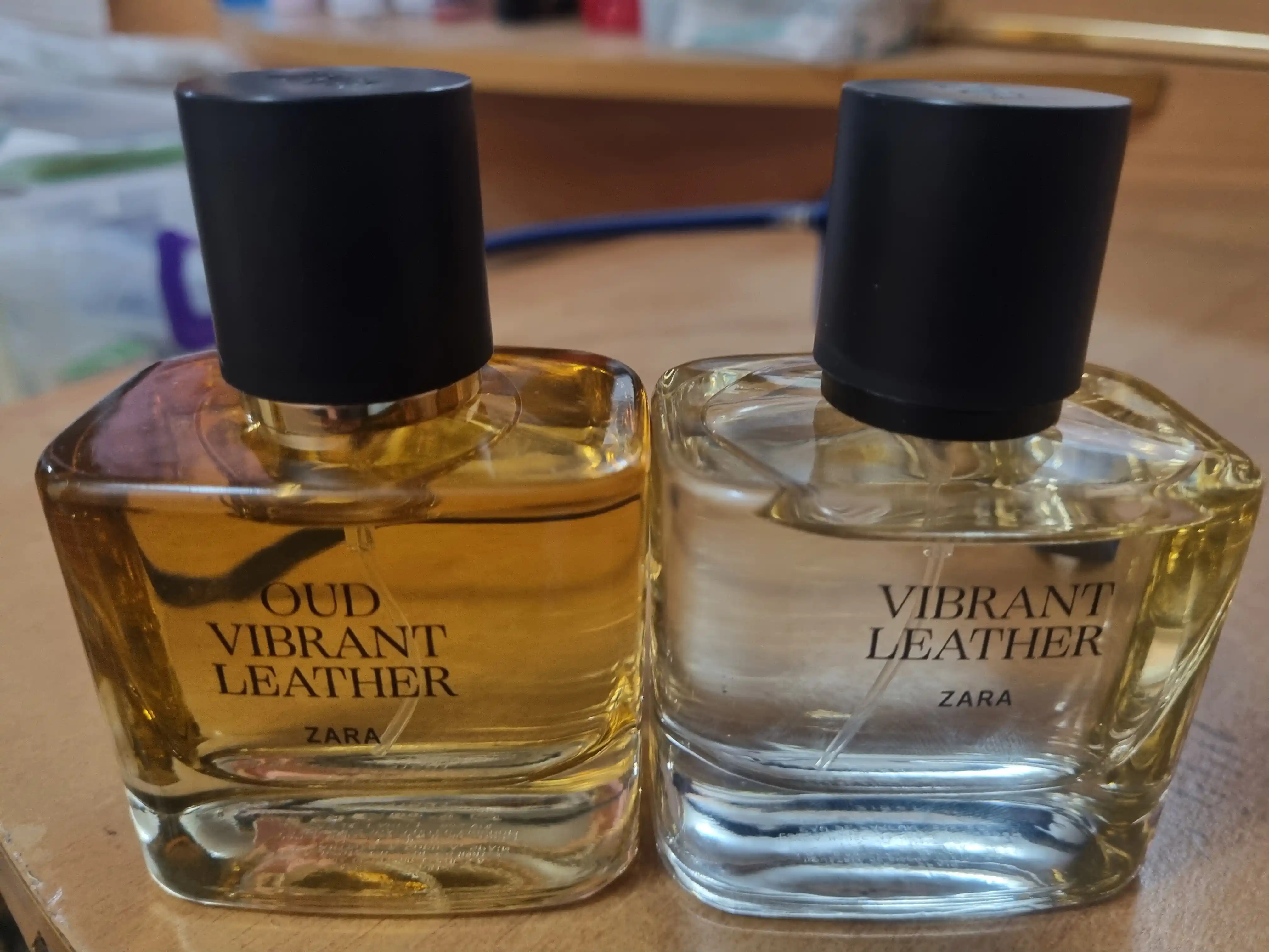 Парфюмерная вода для мужчин ZARA Vibrant Leather 60 мл + Vibrant Leather Oud, 60 мл