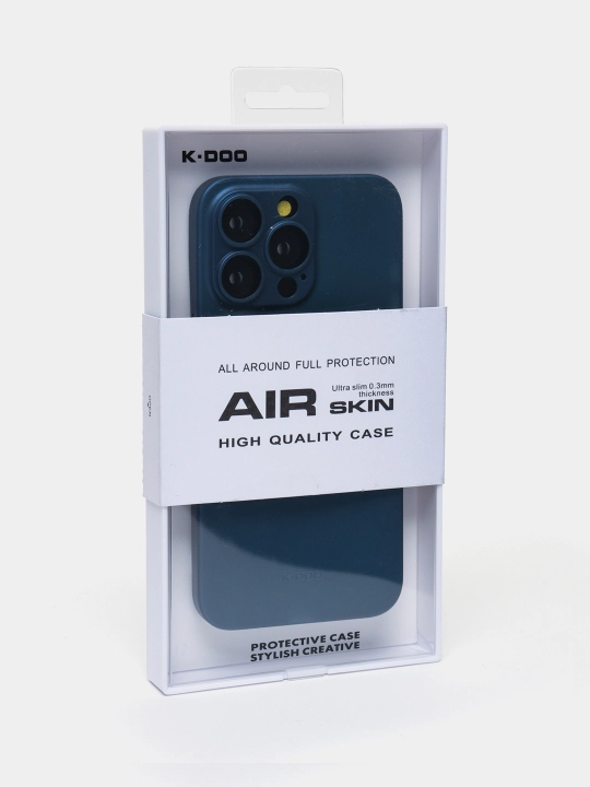 Чехол K-Doo Air Skin для iPhone iPhone 11/12/13/14/15/16/17/Air/Pro/Pro Max, ультратонкий