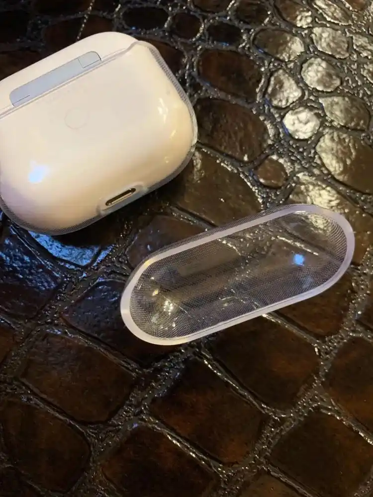 Чехол для наушников Apple AirPods 1, Pro 2, 3, силиконовый, прозрачный