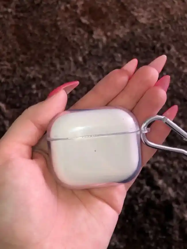 Чехол для наушников Apple AirPods 1, Pro 2, 3, силиконовый, прозрачный