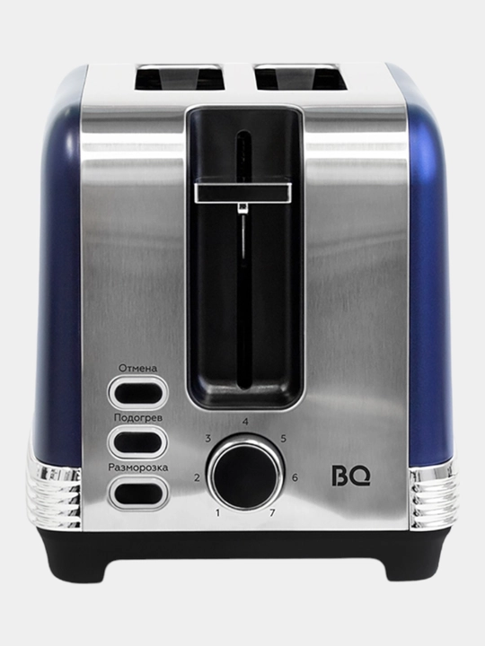 Тостер BQ T1000,с подогревом и разморозкой, для бутербродов и сэндвичей, мощность, 1000 Вт