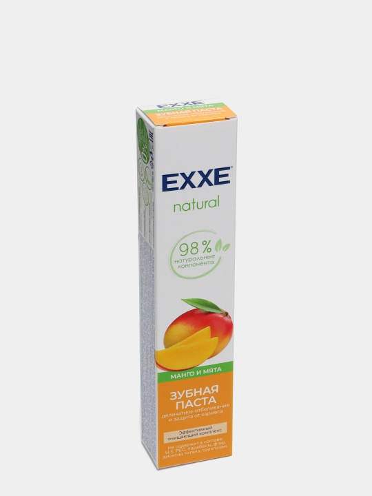 EXXE tabiiy tish pastasi "Mango va yalpiz", 75 ml