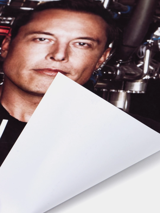 Plakat Ilon Musk, Stiv Djobs, Jeff Bezos, A3, plakat