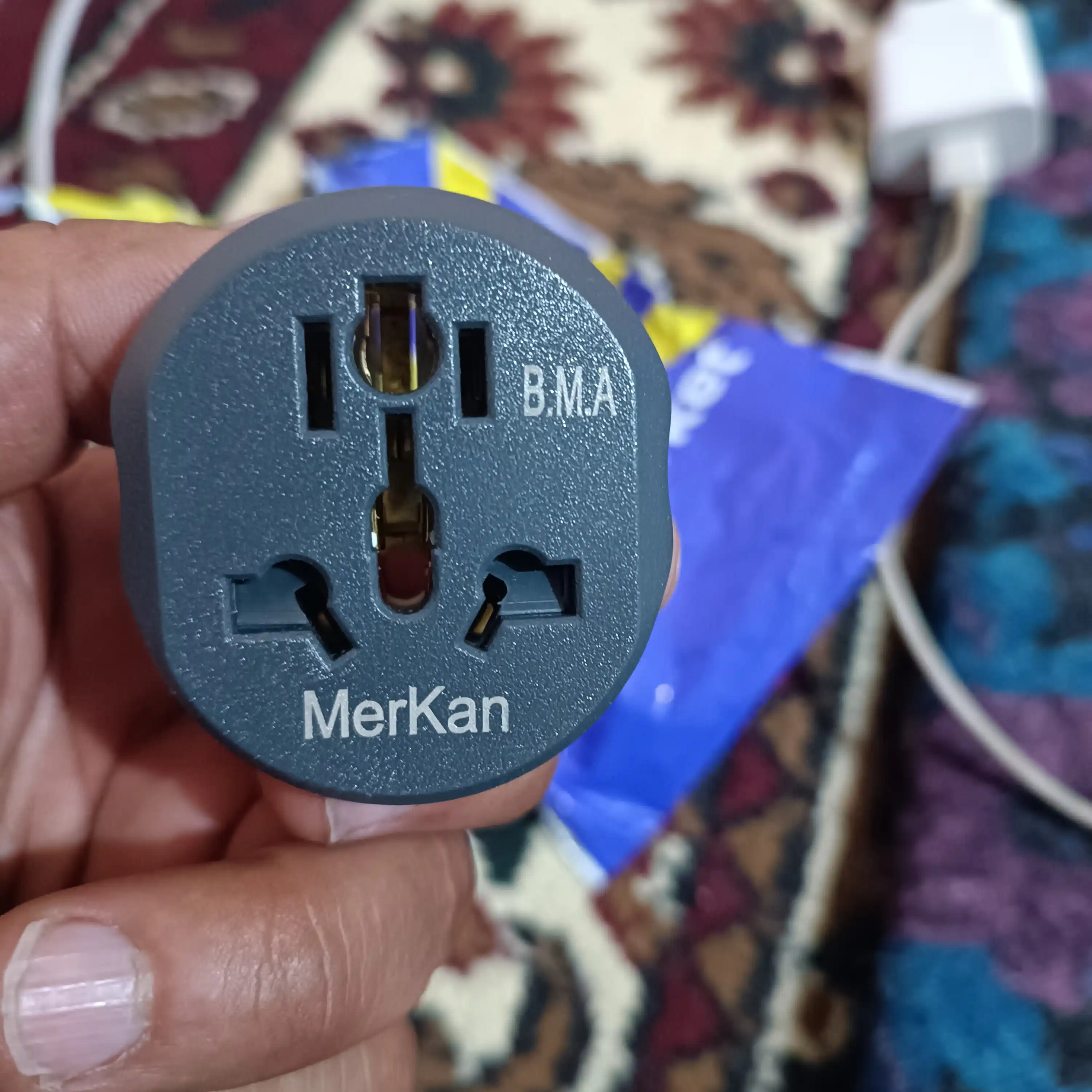 Универсальный адаптер Merkan KT168, терминатор, 16 А
