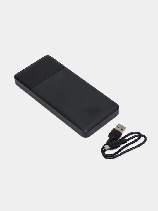 Baseus Tashqi akkumulyator, 10000 mA/soat, 20 Vt, Power bank, qora, PDML-L01 - 