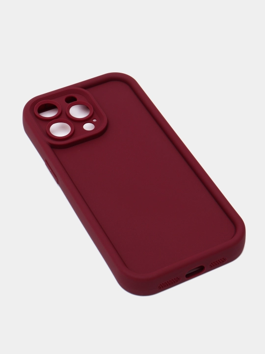 Silikon g'ilof iPhone 13/14/15, 12/13/14/15 Pro, 12/13/14/15 Pro Max uchun